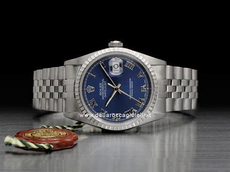 rolex jubilee quadrante blu numeri romani secondo polso crhono 24|rolex datejust prezzi.